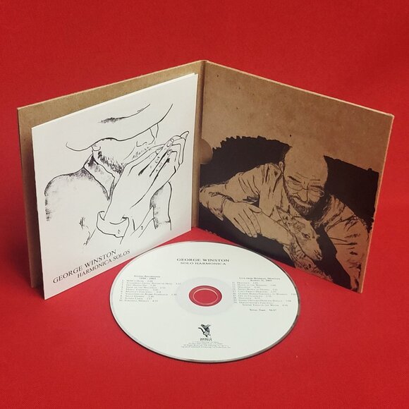 George Winston Harmonica Solos CD 2005 Signed - Picture 5 of 7